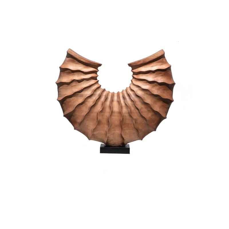 Custom Abstract Sculptures Carved Wood Sculpture Abstract Textured Wood Art Decor
